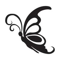 plantilla de diseño de vector de logotipo de icono de mariposa