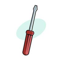 Screwdriver Design Illustration vector