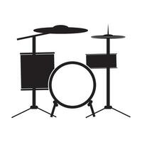 drum icon logo vector design template