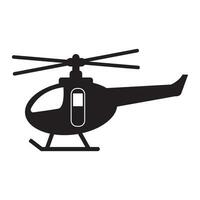 helicopter icon logo vector design template