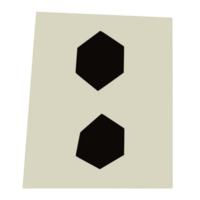 Papier Stil Lösegeld Hinweis Symbol png