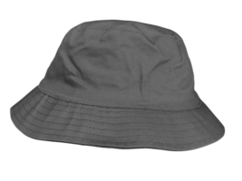 nero secchio cappello png trasparente