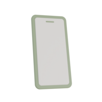 icône de smartphone 3d png