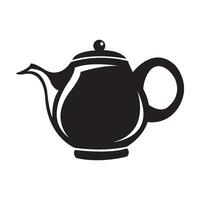 teapot icon logo vector design template