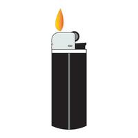 gas lighter icon logo vector design template