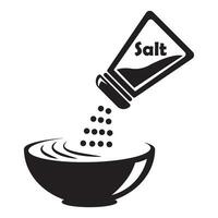 salt icon logo vector design template