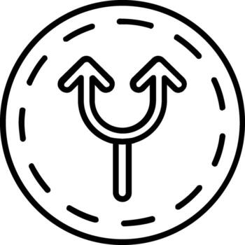 Split Vector Icon