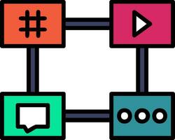 Social Media Vector Icon