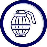 Hand Grenade Vector Icon