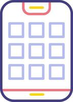 Dial Pad Vector Icon