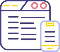 Responsive Vector Icon