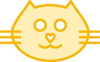 Cat face Vector Icon