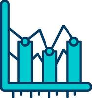 Bar chart Vector Icon