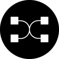 Many To Many Vector Icon