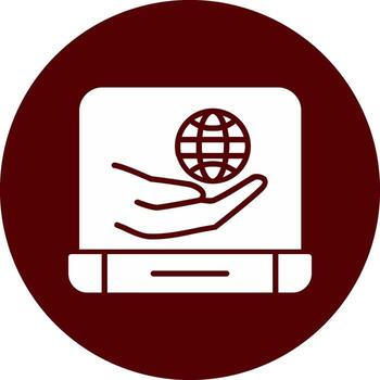 globe netwrok Vector Icon