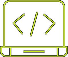 Web coding Vector Icon