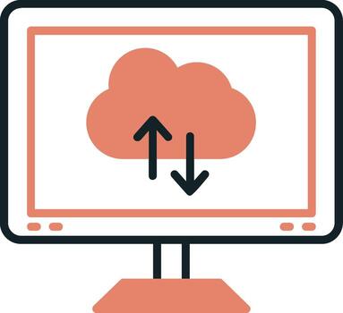 Cloud Computing Vector Icon