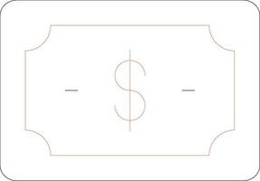 Dollar Note Vector Icon