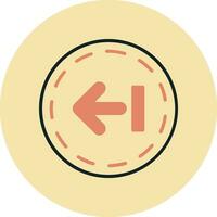 Left Arrow Vector Icon