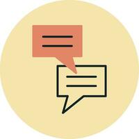 Conversation Vector Icon