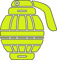 Hand Grenade Vector Icon