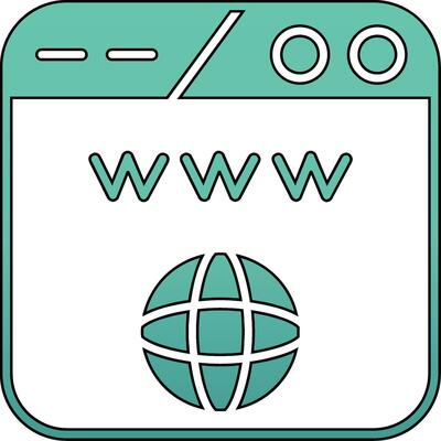 Domain Vector Icon