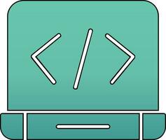 Web coding Vector Icon