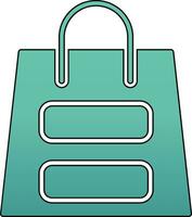 icono de vector de bolsa de compras