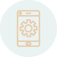 Phone Settings Vector Icon