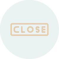 Close Vector Icon