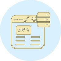 Web Hosting Vector Icon