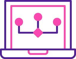 Data Modeling Vector Icon