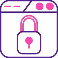 icono de vector de seguridad