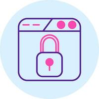 icono de vector de seguridad