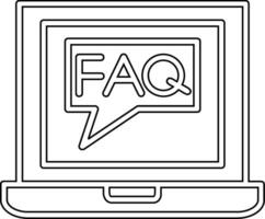 Faq Vector Icon