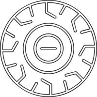 icono de vector de moneda