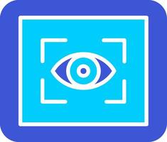 Eye Scanner Vector Icon