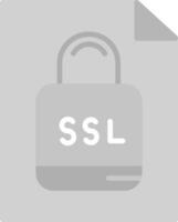 icono de vector de ssl