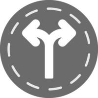 Two Way Vector Icon