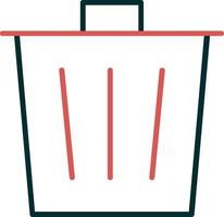 Trash Bin Vector Icon