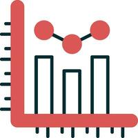 Bar chart Vector Icon