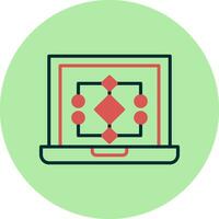 Data Model Vector Icon
