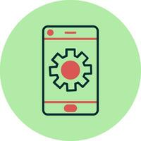 Phone Settings Vector Icon