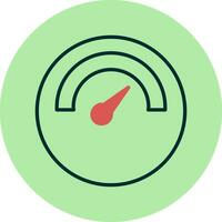 Speed meter Vector Icon