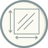 Dimension Vector Icon