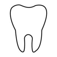 tooth icon logo vector design template