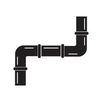 water pipe icon logo vector design template