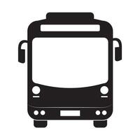 bus car icon logo vector design template