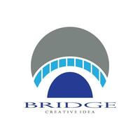 bridge Logo Template vector icon