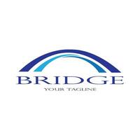 bridge Logo Template vector icon